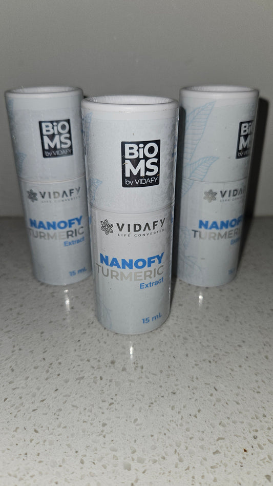 Nanofy Turmeric Extract 3 pack, $250.00 + postage