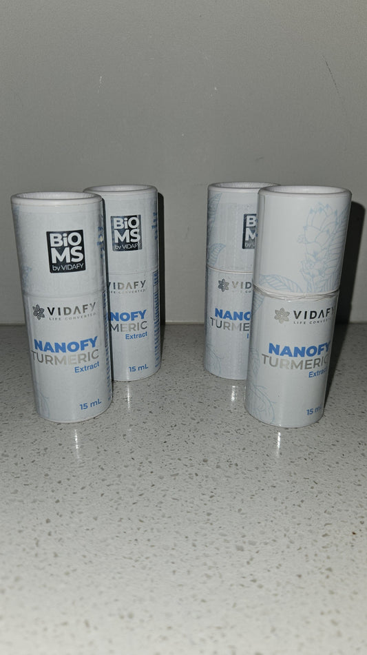 Nanofy Turmeric Extract 4 pack, $334.40 + postage